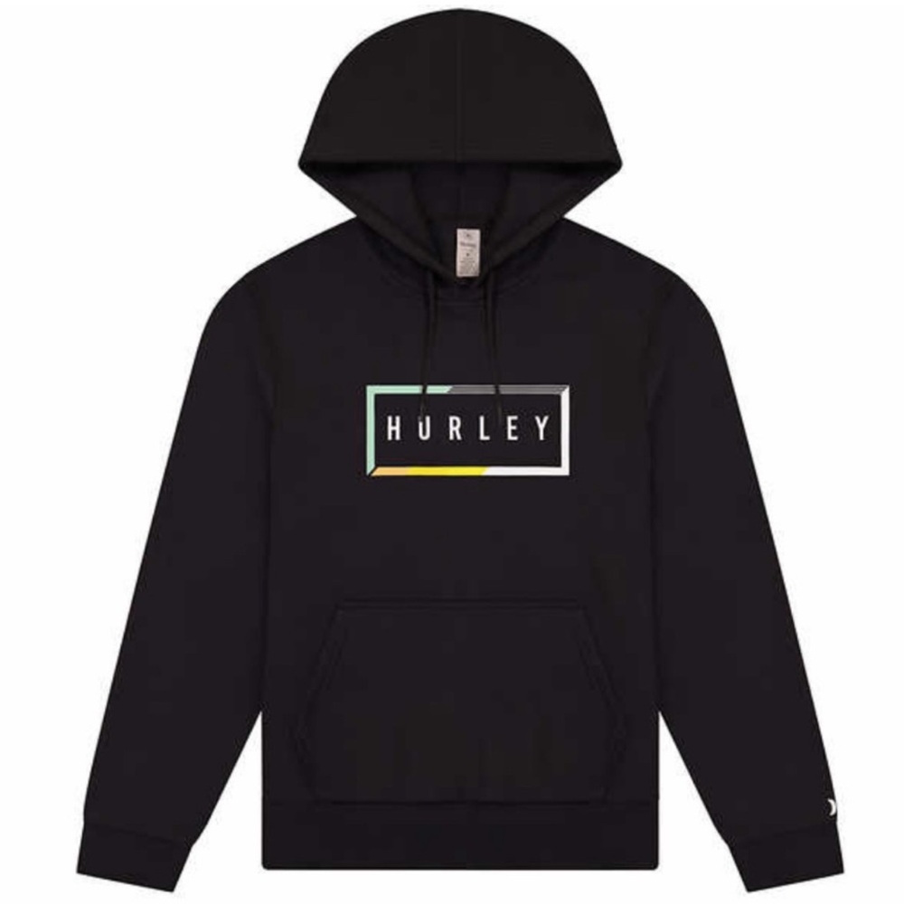Hurley Black Men’s Hoodie Size L